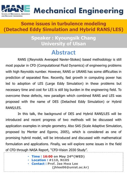 [MEN] Some Issues in Turbulence Modeling