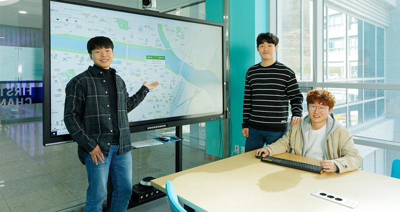 “울산 전용 코로나맵으로 건강 지키세요!”